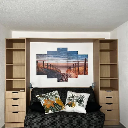 Appartement Studio, 2 Couchages, Parking, Les Pins *