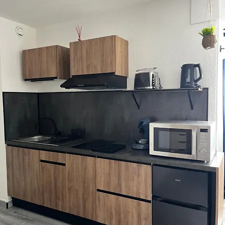 Studio, 2 Couchages, Parking, Les Pins Appartement *